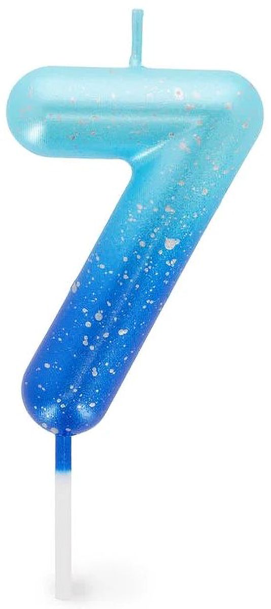 Rođendanska svećica BLUE - 7 