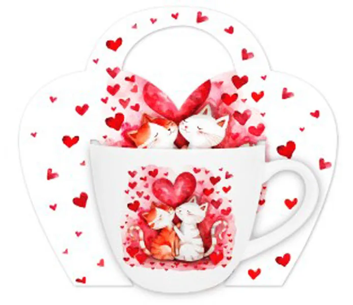 Šolja LOVING CATS 460ml 