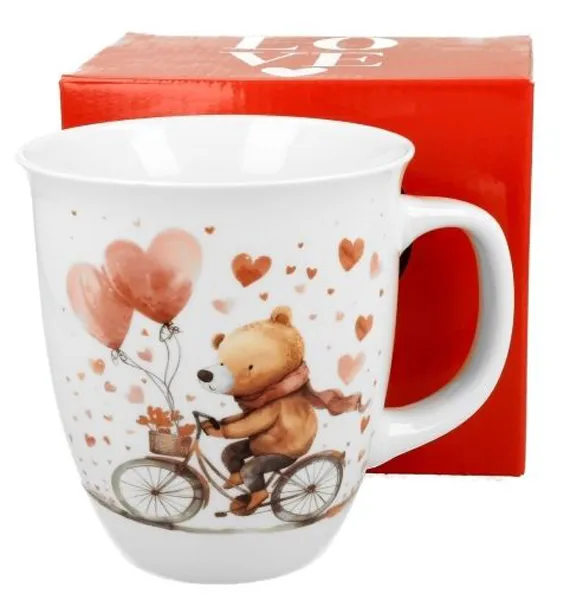 Šolja MEDA NA BICIKLU 650ml 