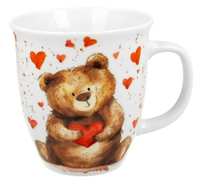 Šolja MEDA SA SRCEM 650ml 