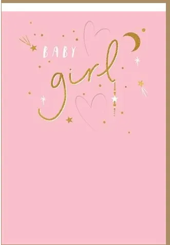 Čestitka za rođenje BABY GIRL 