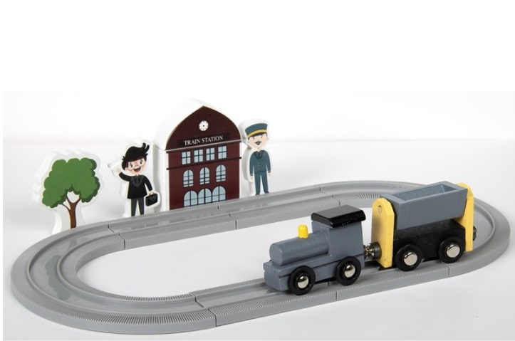 Edukativna igračka ŽELEZNIČKA STANICA 