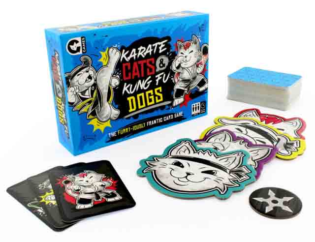 Društvena igra KARATE CATS AND KUNG FU DOGS 