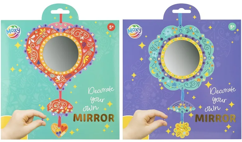 Kreativni set UKRASI OGLEDALO 21,5 x 21,5 (dve vrste) 