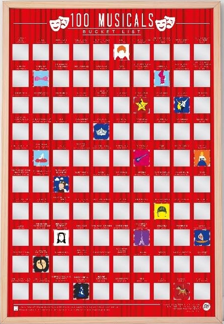 Greb-greb poster 100 MUSICALS 