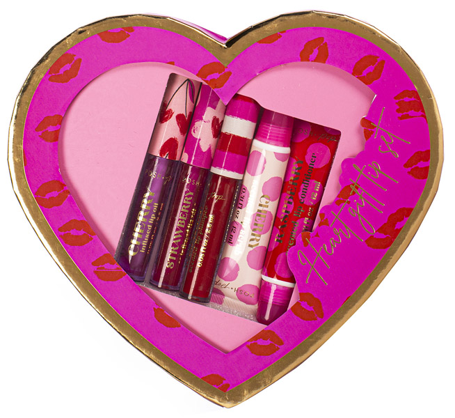 Set pet sjajeva za usne NEW HEART 