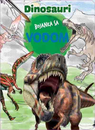 VODENA BOJANKA DINOSAURI 