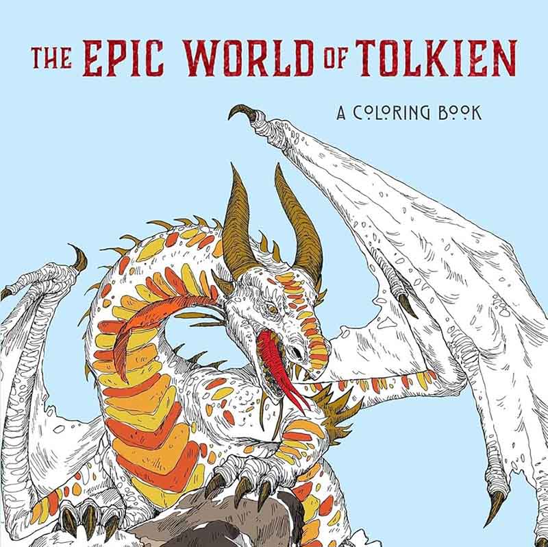 EPIC WORLD OF TOLKIEN A Coloring Book 
