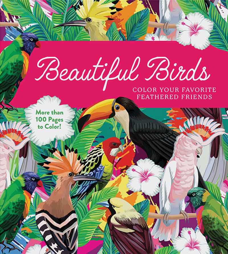 ART THERAPY BEAUTIFUL BIRDS 