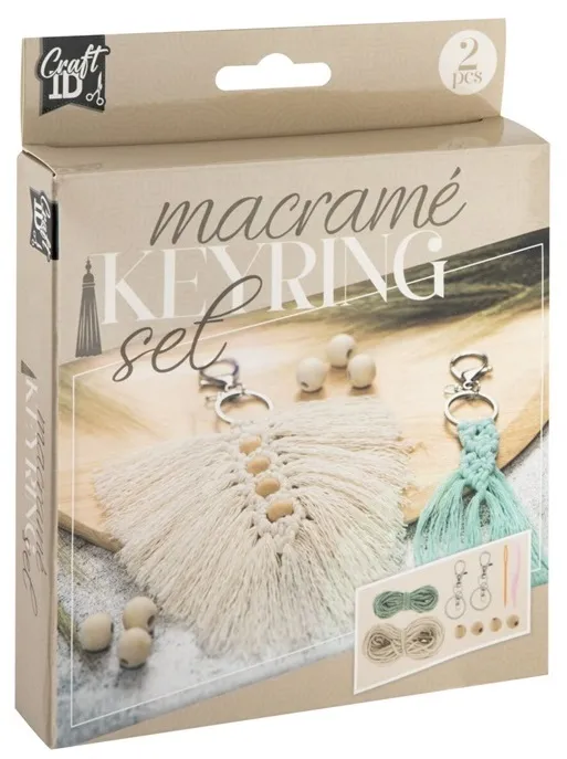 Kreativni set za pravljenje privezaka MAKRAME 