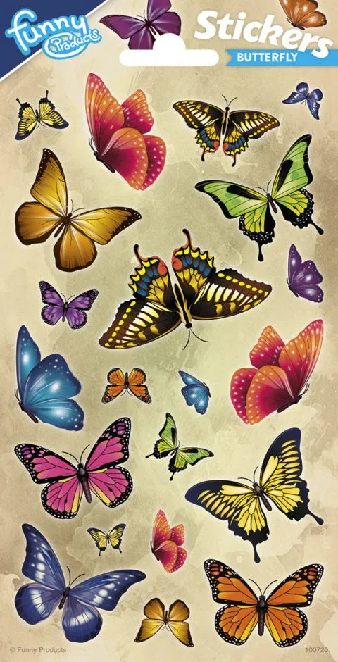 Set stikera BUTTERFLY TWINKLE 