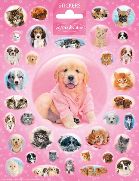 Set stikera PUPPIES & KITTENS 