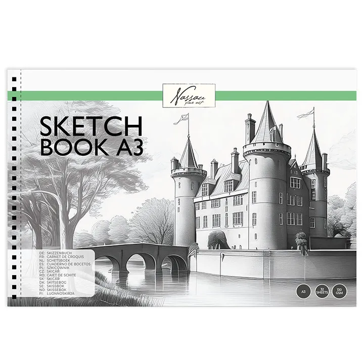 Blok za skiciranje A3, 32 lista NASSAU 