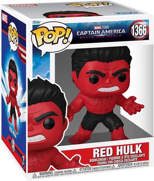 FUNKO POP SUPER figurica  CAPTAIN AMERICA- RED HULK 