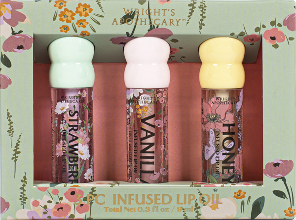 Set  tri ulja za negu usana 