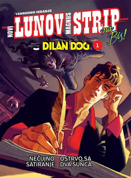 NOVI LUNOV MAGNUS STRIP NA BIS 01 DILAN DOG Nečujno satiranje / Ostrvo sa dva sunca 
