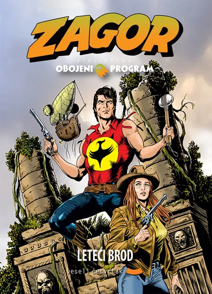 OBOJENI PROGRAM 82 ZAGOR Leteći brod 