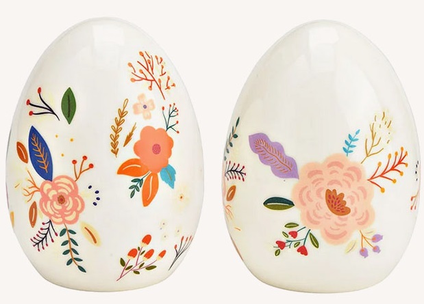 Uskršnje porcelansko jaje 8x10cm (dve vrste) 