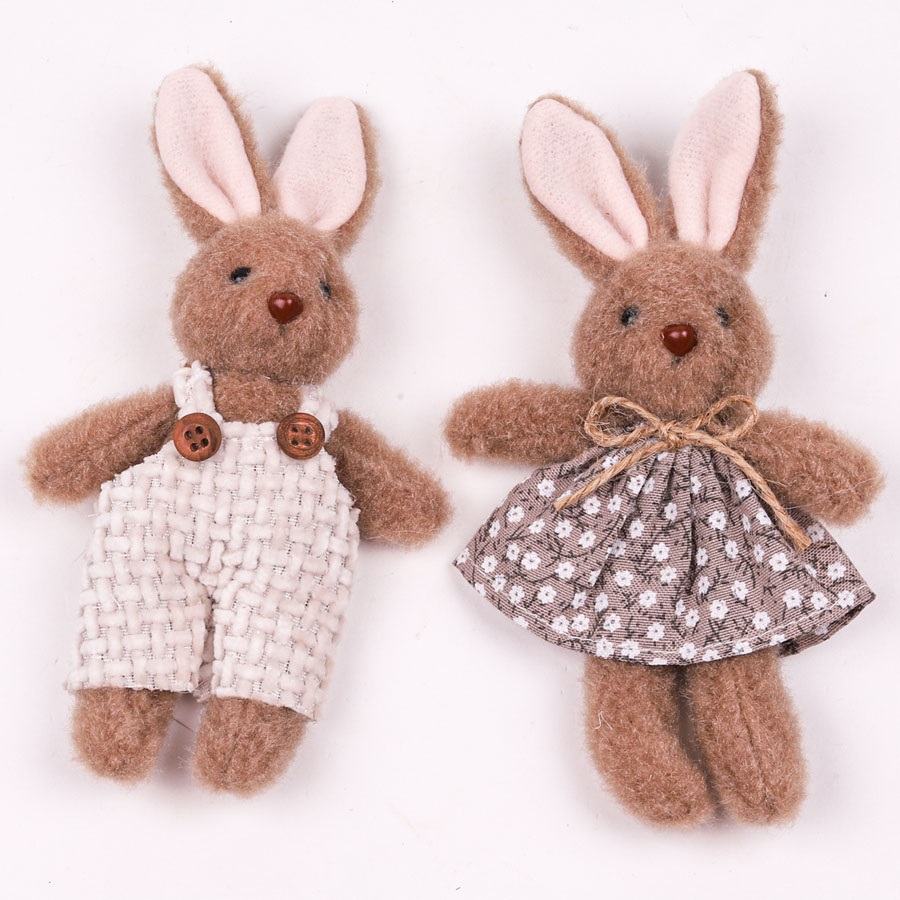 Plišani zečići (dve vrste) 