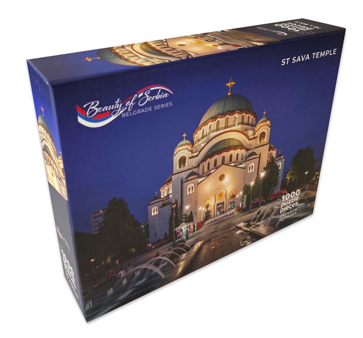 Puzzle 1000 BEAUTY OF SERBIA Hram Svetog Save 