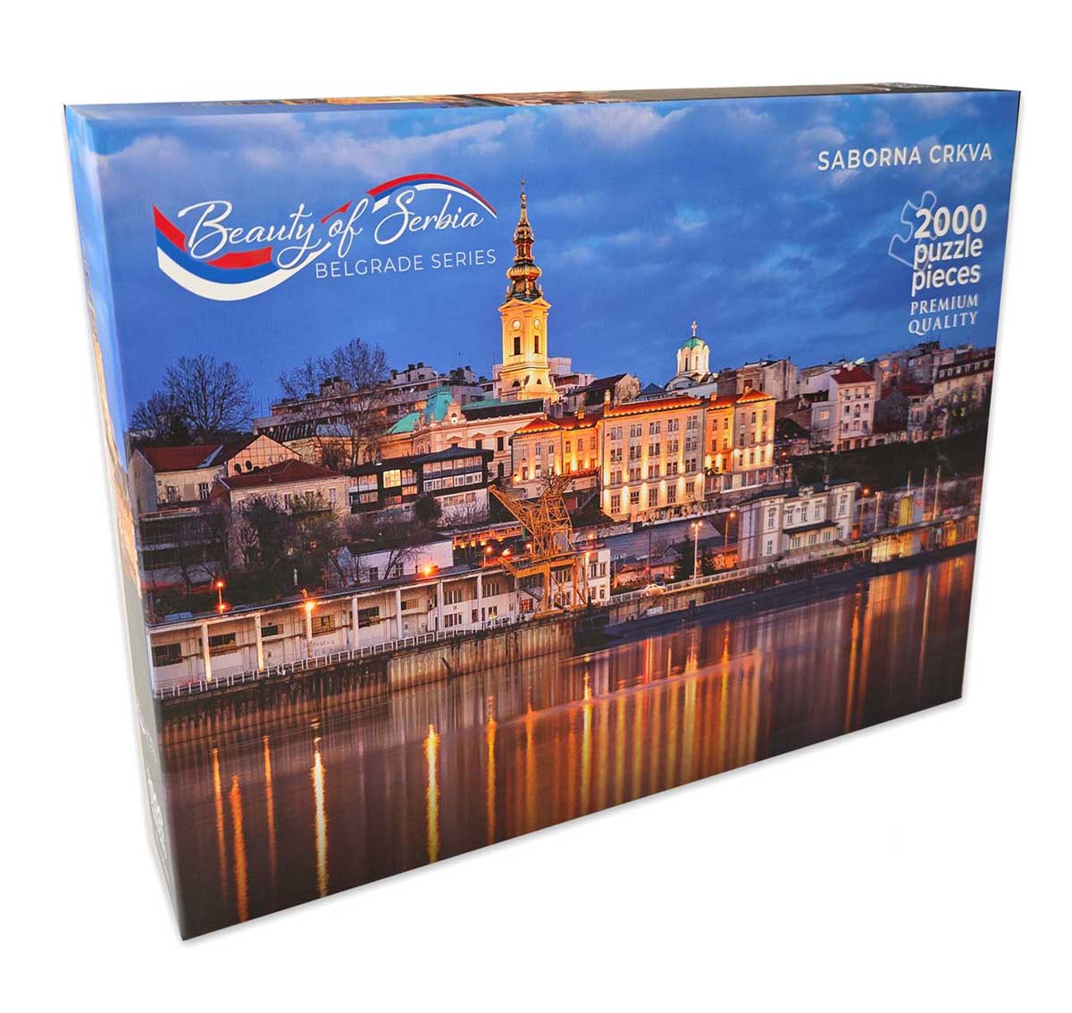 Puzzle 2000 BEAUTY OF SERBIA Saborna crkva 