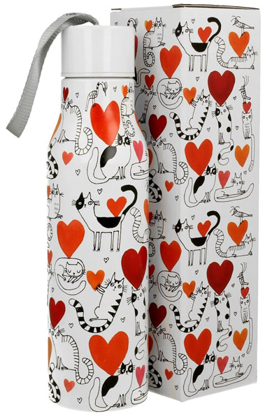 Termos CAT'S WORLD - HEARTS 