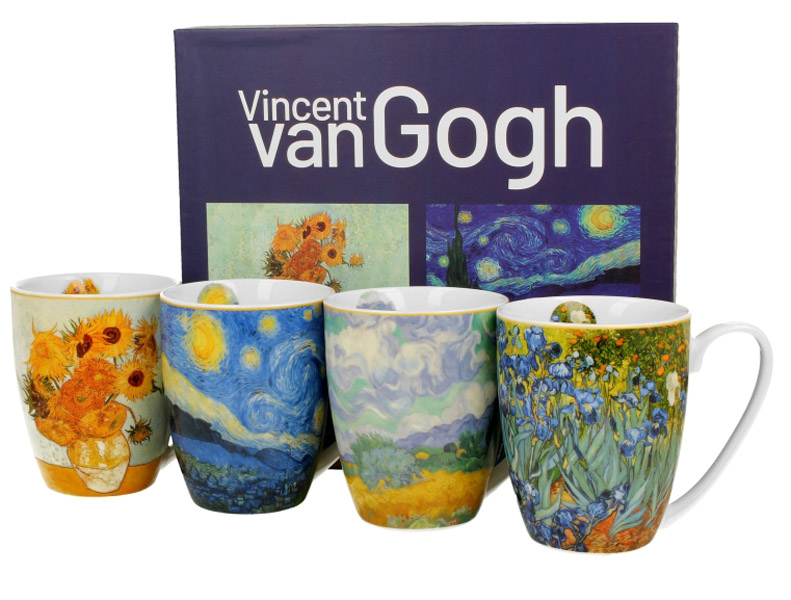 Set četiri šolje VAN GOGH 360ml 