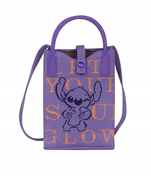 Torba na rame DISNEY FASHION -PURPLE Lilo & Stitch 19 cm 
