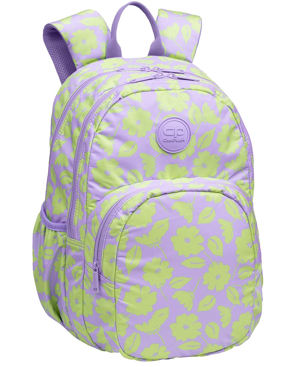 Ranac RIDER - FLORES LILA, 43 cm, 27 l 