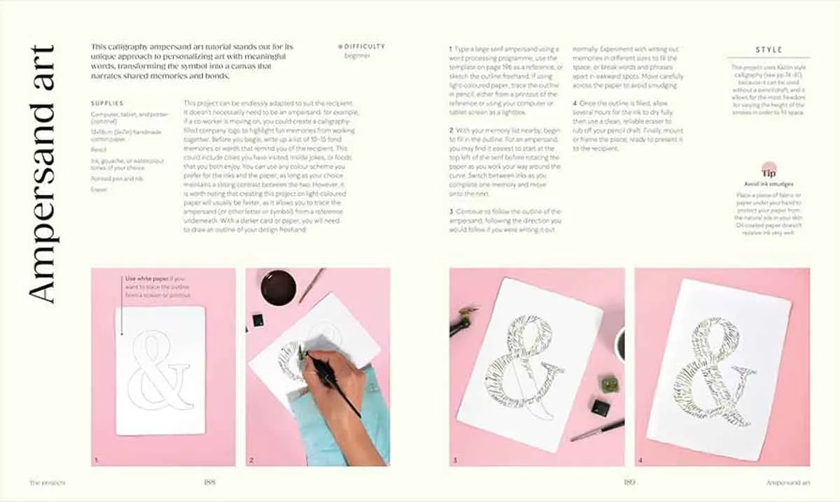 THE CALLIGRAPHY BOOK 