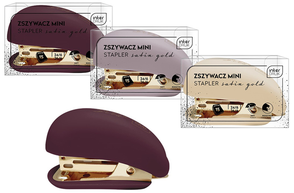 Mini heftalica SATIN GOLD 