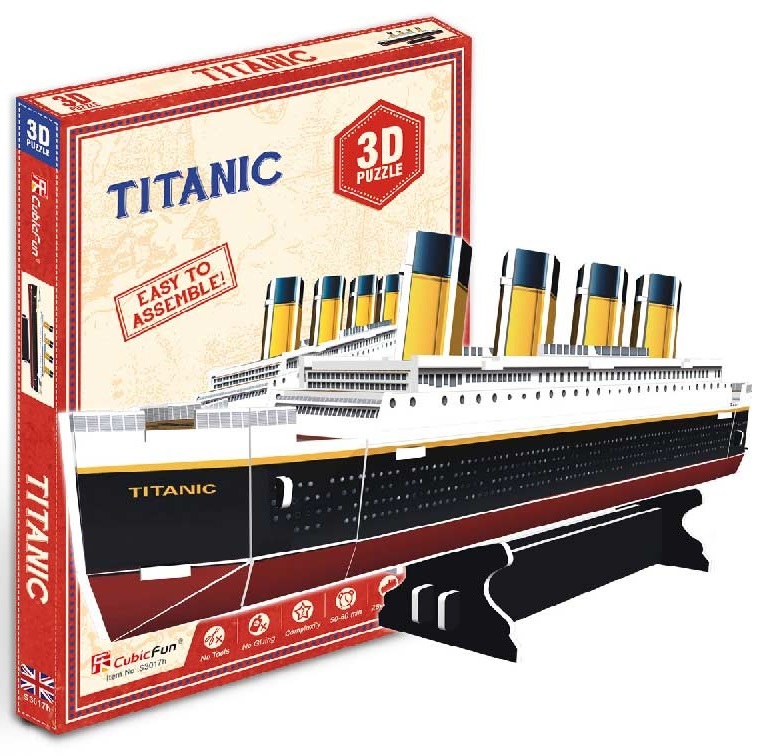 3D puzzle TITANIC 