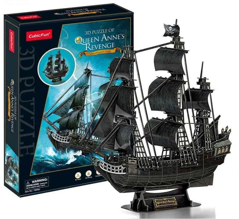 3D puzzle QUEEN ANNES REVENGE 