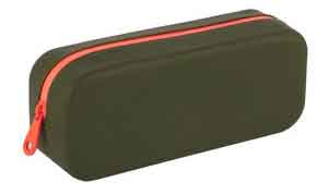 Silikonska pernica NEON DARK GREEN 