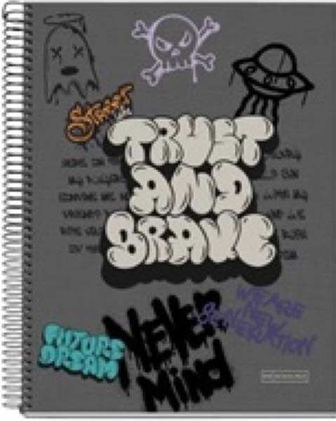 MIQUELRIUS sveska A4 na linije TP GRAFFITI 