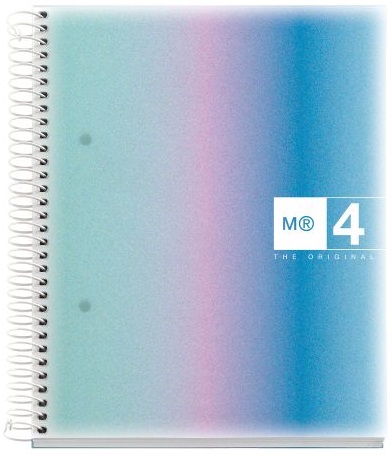 MIQUELRIUS sveska A5 na kvadratićeTP AURORA SANTORINI 