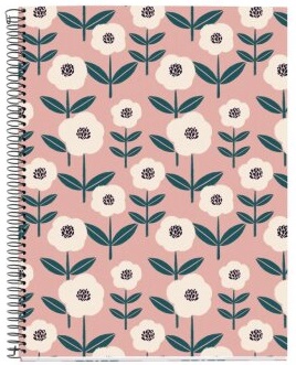 MIQUELRIUS sveska A4 TP kvadrati  KEEP IT SIMPLE-pink 