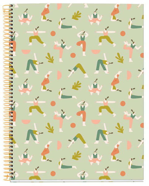 MIQUELRIUS notes A4 sa spiralom dikto YOGA 