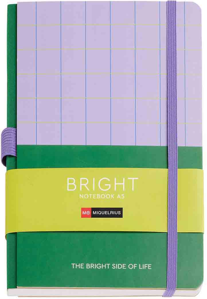 MIQUELRIUS notes A5 tačkice GREEN BRIGHT 