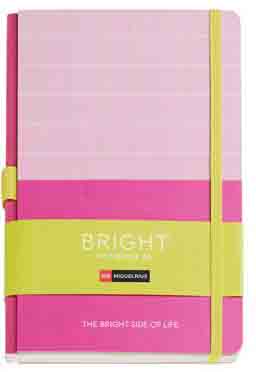 MIQUELRIUS notes A5 tačkice PINK BRIGHT 