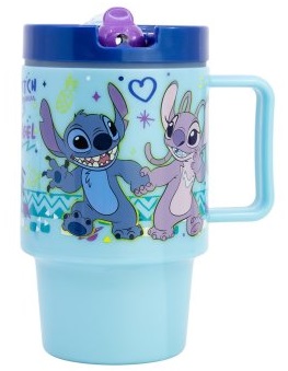 Plastična putna šolja STITCH 530ml 