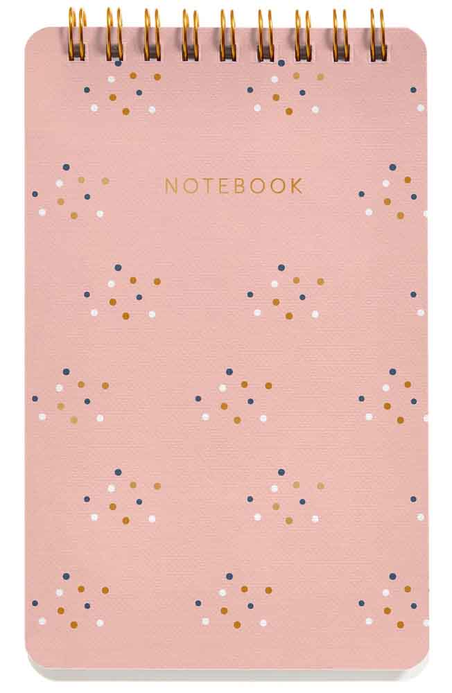 Notes sa spiralom PRINTED DOTS 