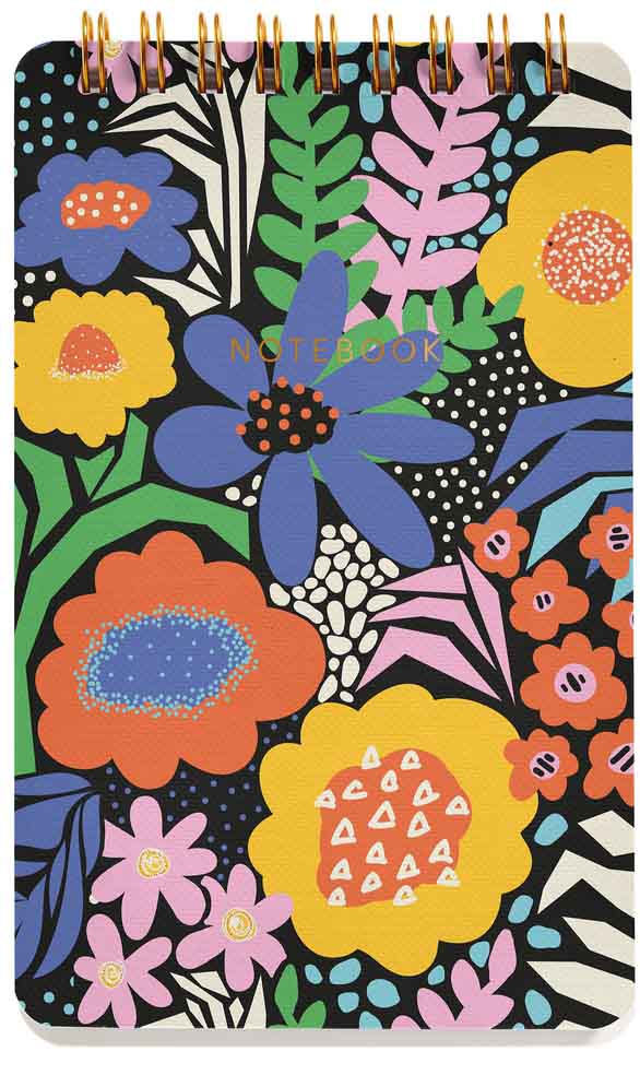 Notes sa spiralom PRINTED FANTASY GARDEN 