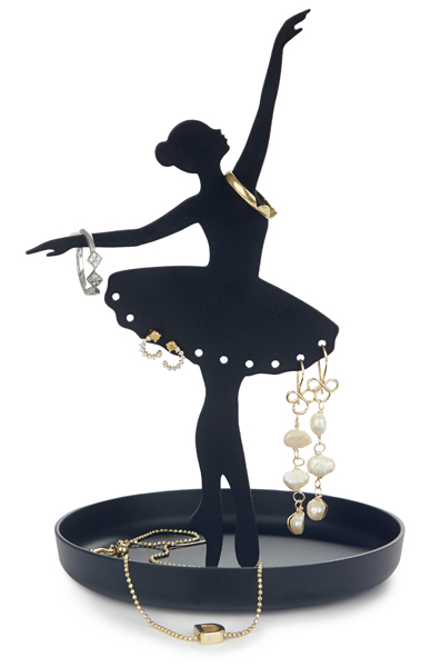 Stalak za nakit BALERINA - CRNA 