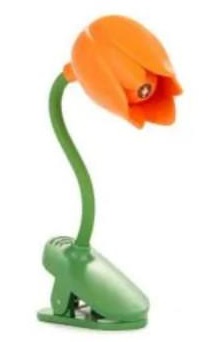 Lampica za knjigu NARANDŽASTA LALA 