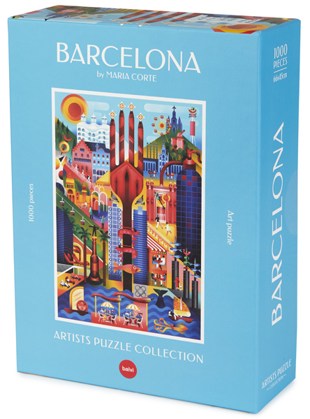 Puzzle BARSELONA 1000kom 