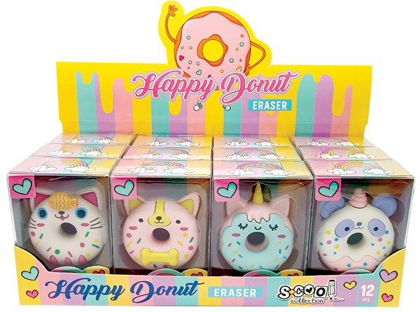 Gumica za brisanje HAPPY DONUT 
