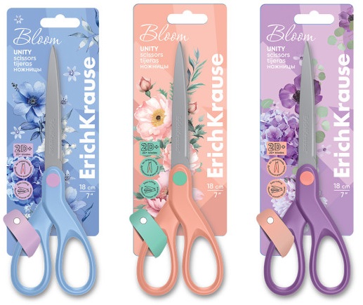 Makaze PASTEL BLOOM 18cm (TRI VRSTE) 