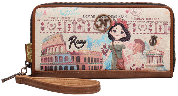 JANET ženski novčanik TOUR OF ROME 20x3x10,5cm 