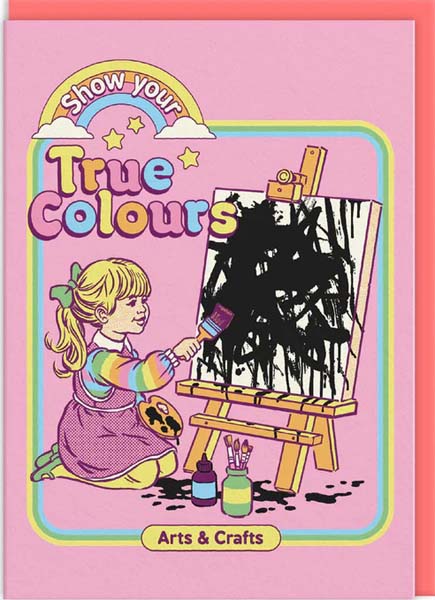 Čestitka TRUE COLOURS 